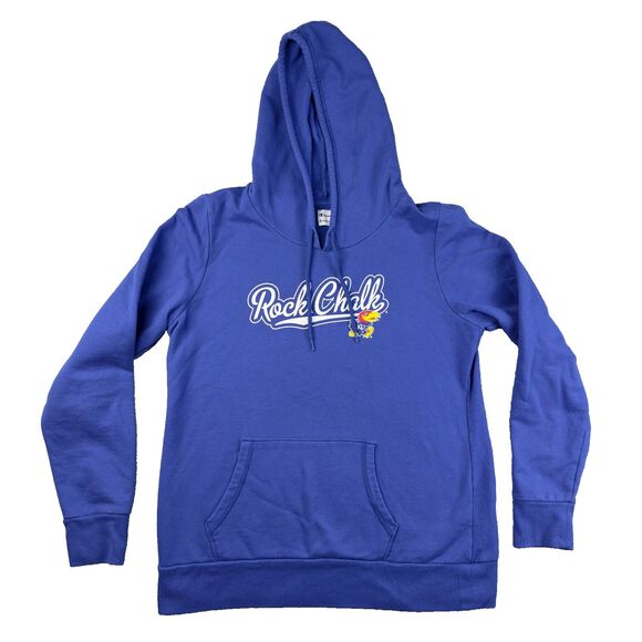 Champion Other - Champion KU Kansas Jayhawks Hoodie Womens Extra Large Blue Pullover Rock Chalk